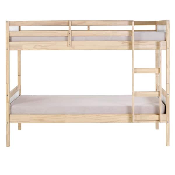 Alaterre Furniture Mod White Twin Over, Ikea Bunk Bed Twin Over Double
