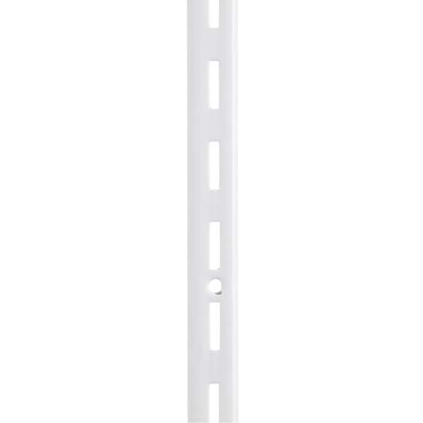 48 in. Steel Twin Track Upright for Wood or Wire Shelving
