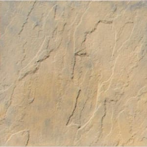 Patio-on-a-Pallet 18 in. x 18 in. Concrete Tan Variegated Traditional Yorkstone Paver (32 Pieces/72 Sq Ft)