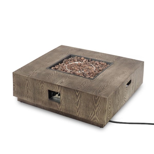 Wood Iron 39 in. Outdoor Propane Fire Pit