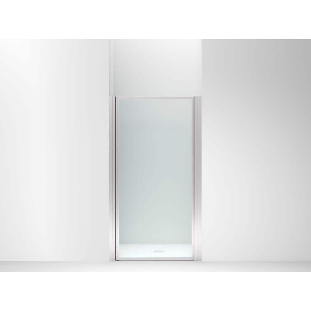 Sterling 34.2 in. W x 65 in. H Pivot Framed Shower Door in Silver with 1/8"" Rain -  26936-3G06-S