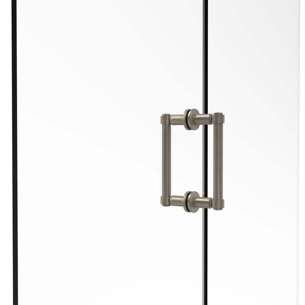 Allied Brass Contemporary 6 in. BacktoBack Shower Door Pull in