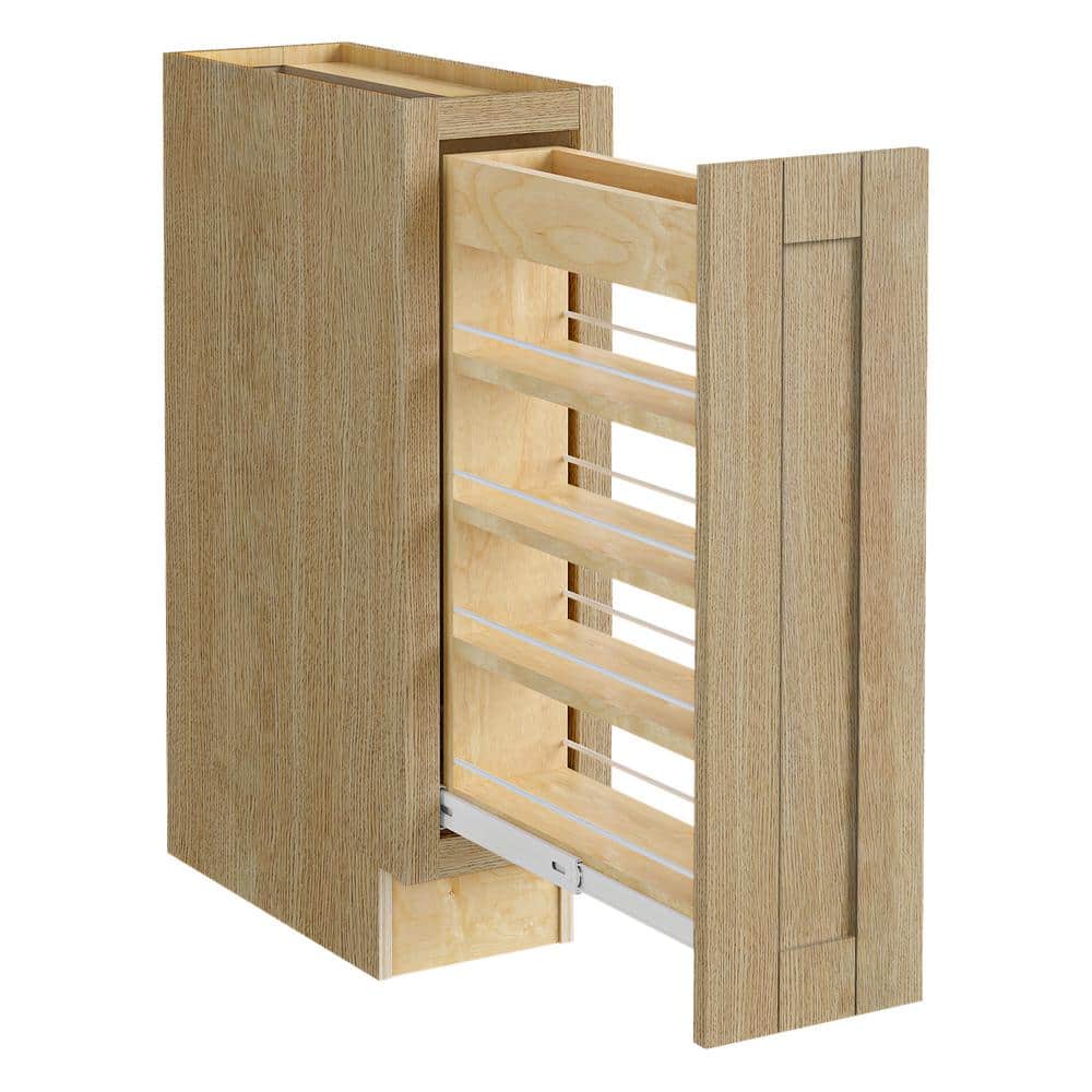 Washington 9.5 in. W x 24 in. D x 34.5 in. H Assembled Plywood Base Kitchen