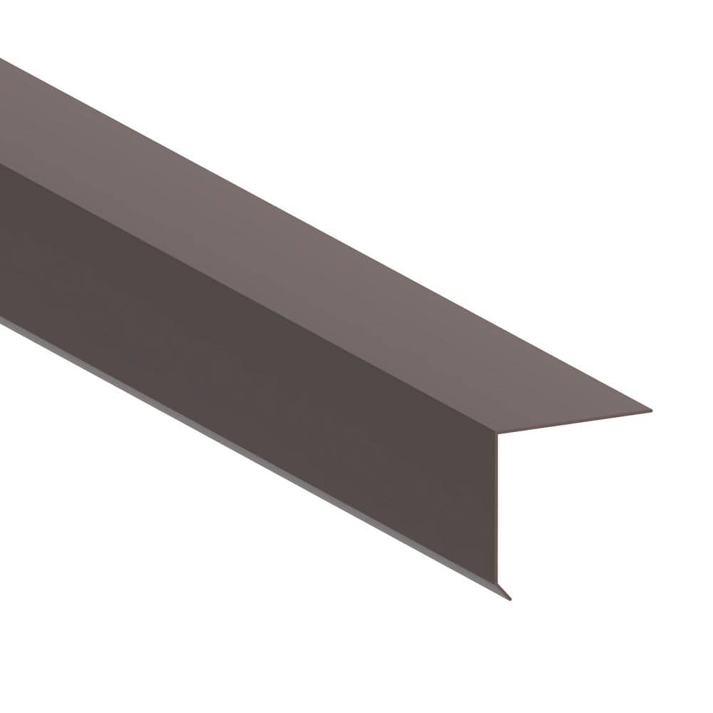 Gibraltar Building Products 2 in. x 2 in. x 10 ft. Galvanized Steel ...