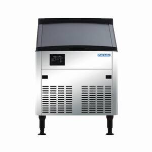 280 lbs. Commercial Freestanding Ice Maker in Stainless Steel