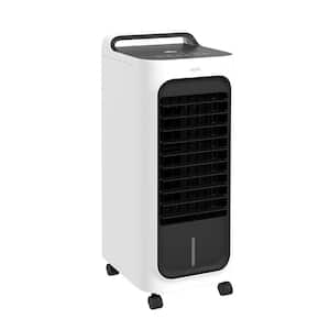 26 in. 3-In-1 Evaporative Portable Air Conditioner Cools 215 sq. ft. with Ice Packs, Timer, 90° Oscillating, Remote