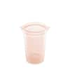 Zip Top 16 oz. Peach Reusable Silicone Small Dish Zippered Storage Container  Z-DSHS-07 - The Home Depot