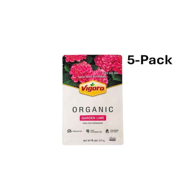 6 lb. Organic Garden Lime Dry Plant Food Fertilizer (5-Pack)
