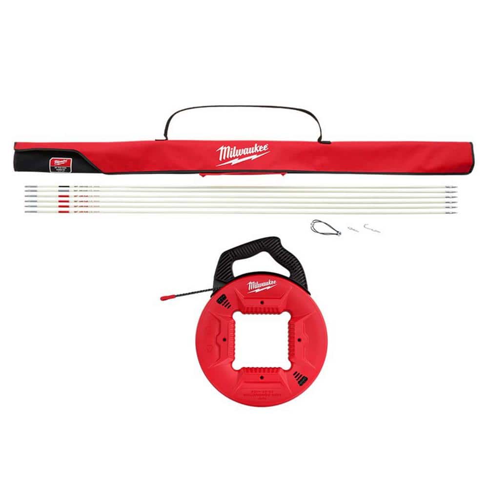30 ft. Fiberglass Fish Stick Low/Mid/High Flex Combo Kit with 100 ft. Polyester Fish Tape with Non-Conductive Tip price history on PriceWatchPro