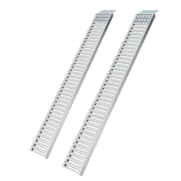 72 in. x 9 in. ATV Ramps, Anti-Slip Ramp, 1000 lbs. Capacity Metal Ramp for Loading Motorcycles, Bicycles, ATVs, 2-Piece