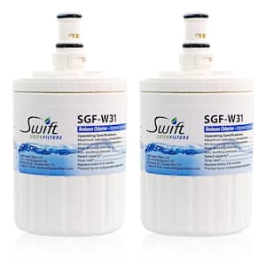 Replacement water filter for Whirlpool EDR8D1, FILTER 8,46-9002,8171413 (2 Pack)