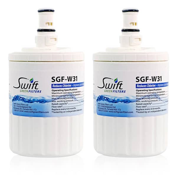 Swift Green Filters Replacement water filter for Whirlpool EDR8D1, FILTER 8,46-9002,8171413 (2 Pack)
