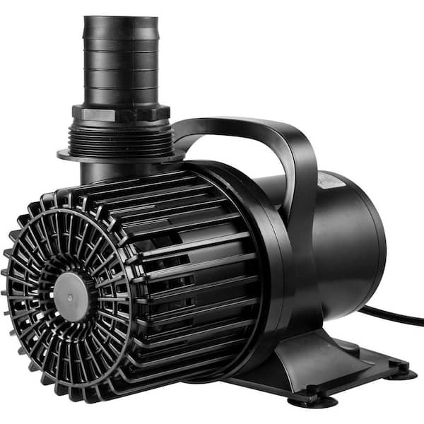 4/5 HP 9000 GPH Ultra Quiet Submersible Water Pump for Pond Waterfall, Fish Tank, Statuary, or Hydroponics