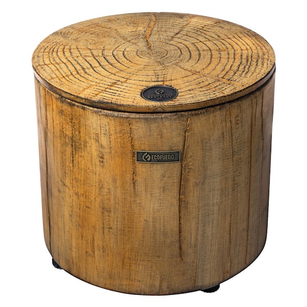 ECOFUEGO El Fuego 11.8 in. Ceramic Original Fire Pit with Wax Fuel
