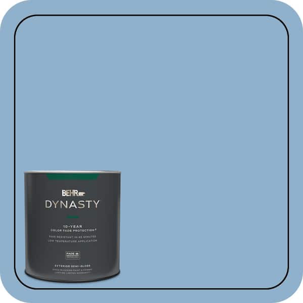 BEHR DYNASTY 1 qt. #M510-3 Sailors Knot Semi-Gloss Enamel Exterior Stain-Blocking Paint & Primer