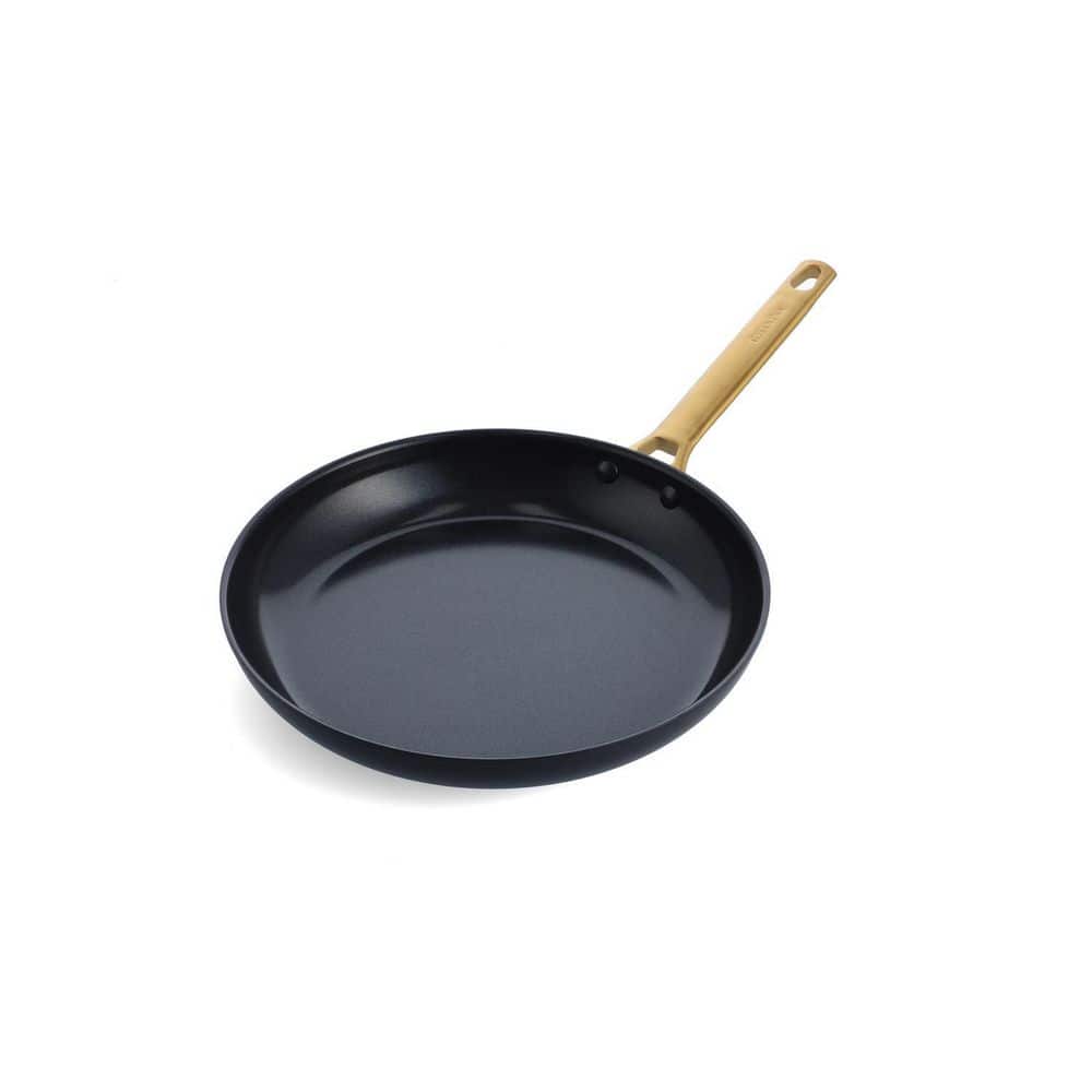 Black Aluminum Nonstick Ceramic Coating 2-Piece Fry Pan Set