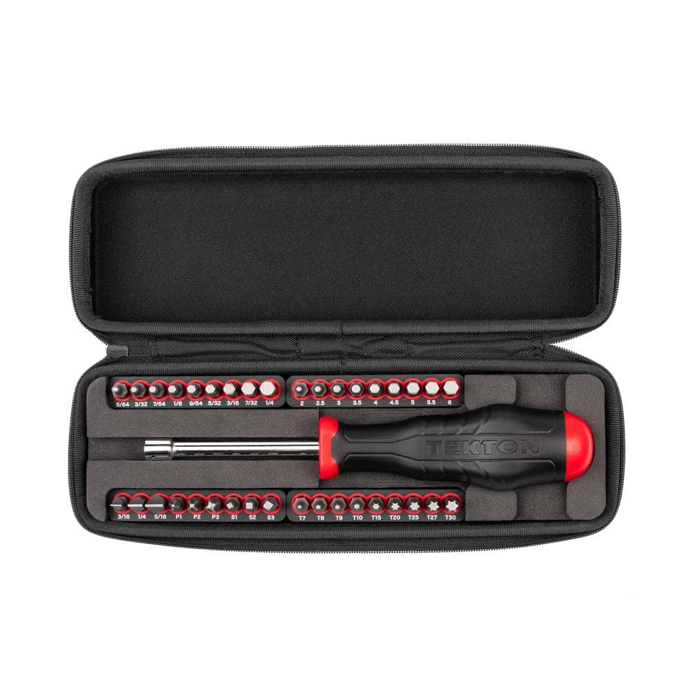 1/4 in. Bit Screwdriver and Bit Set with Case (37-Piece) price history on PriceWatchPro
