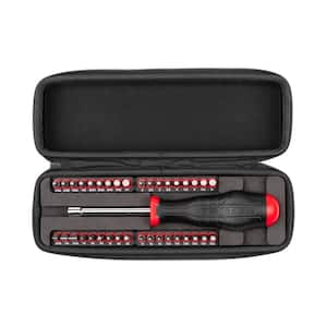 1/4 in. Bit Screwdriver and Bit Set with Case (37-Piece)