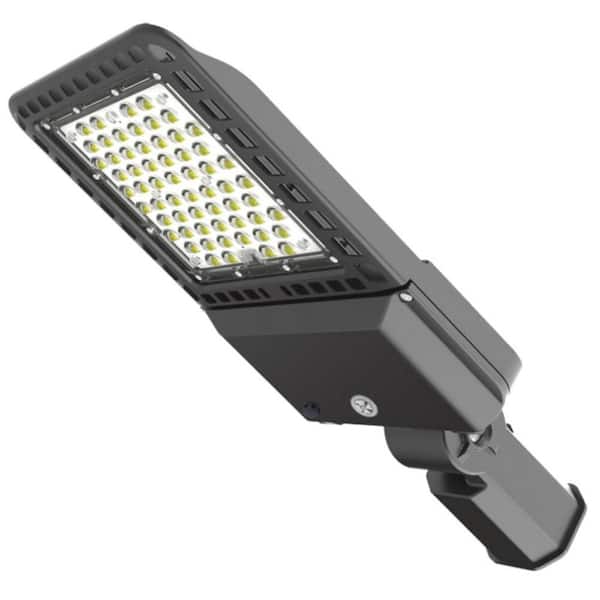 KOAOEIRS Outdoor 1000-Watt Equivalent Integrated LED 200W Slip Fitter Parking Lot Area Light 5000K 28000 Lumens with Photocell