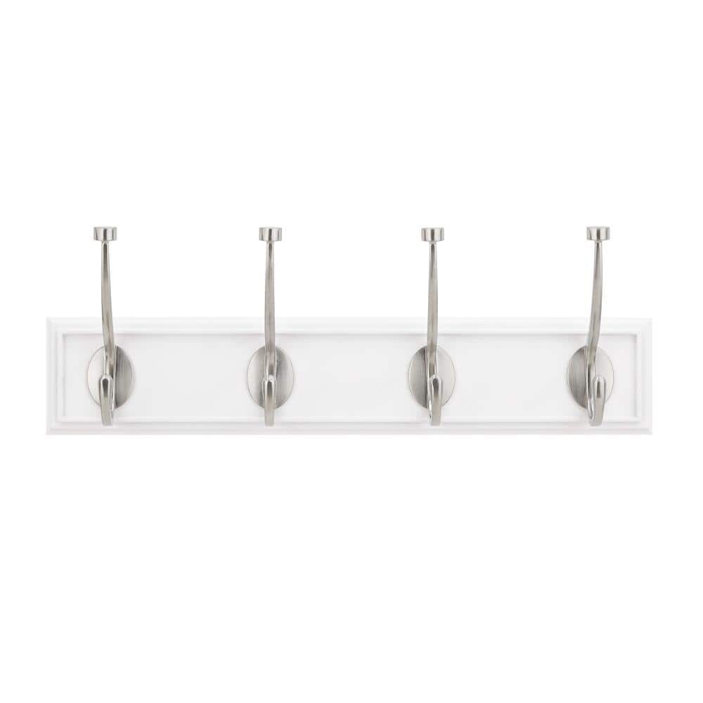 Home Decorators Collection 1-13/16 in. White Wall Hook (6-Pack) 63104 - The  Home Depot
