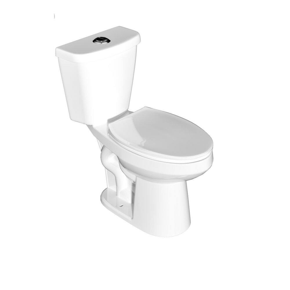 17 in. ADA Height 2-Piece Toilet 1.0/1.28GPF Tornado Dual Flush Elongated Toilet in White 1000g Map with Soft Close Seat price history on PriceWatchPro