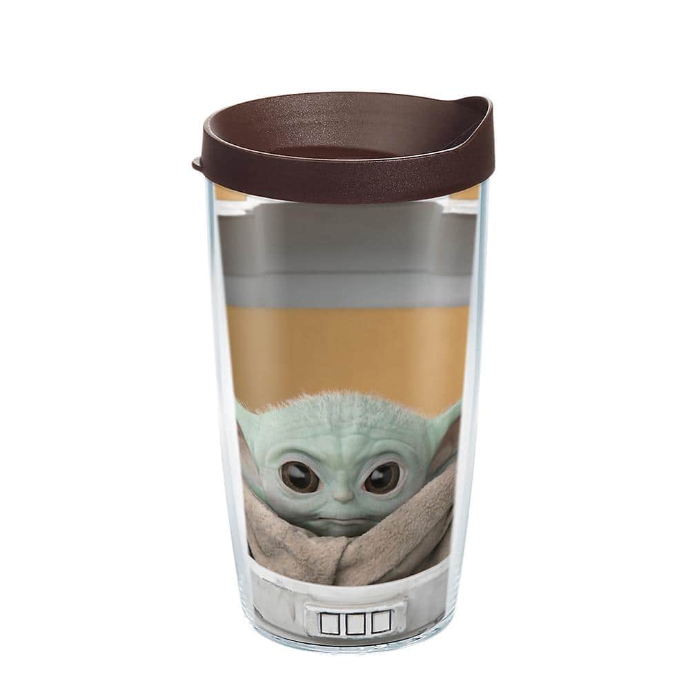 Tervis Star Wars The Mandalorian Peekaboo Made in USA Double Walled  Insulated Tumbler Travel Cup Keeps Drinks Cold & Hot, 10oz Wavy, Classic 