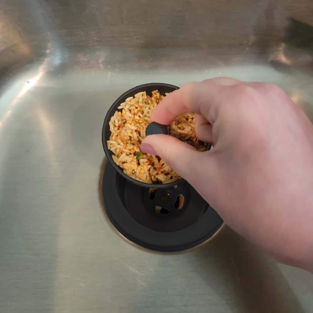 Matte Black Stainless Steel Basket Sink Strainer Assembly