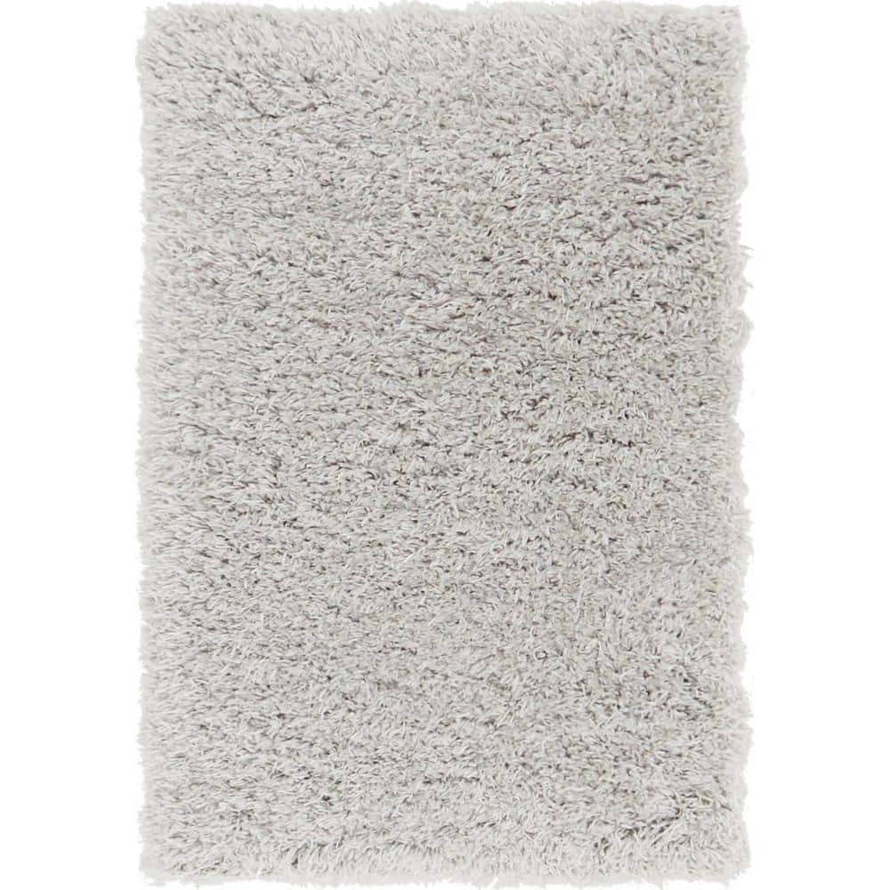 Shag Silver Screen 2 ft. x 3 ft. Area Rug price history on PriceWatchPro