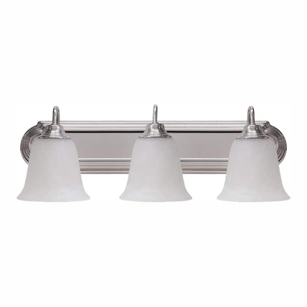 24 in. Silver LED Vanity Light Bar