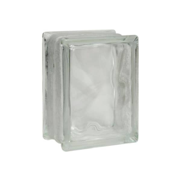 Reviews for REDI2CRAFT 7.5 in. x 7.5 in. x 3.125 in. Clear Pattern Glass  Block for Arts and Crafts (5-Pack)