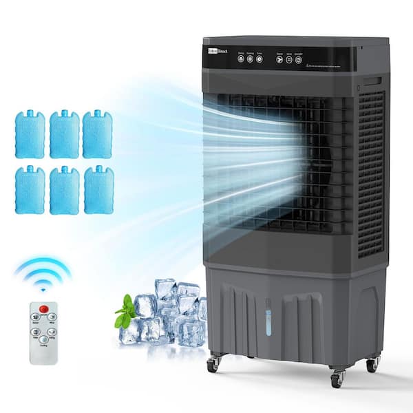 2100 CFM Evaporative Cooling Bathroom Exhaust Fan with Remote Control, Coverage area 750 sq.ft. timer