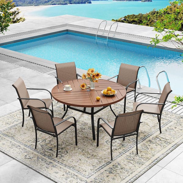 50 lb patio umbrella bases 50 LBS Patio Wicker Style Resin Umbrella Base Stand Heavy Duty with Wheels