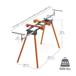 Steel Folding Portable Miter Saw Stand