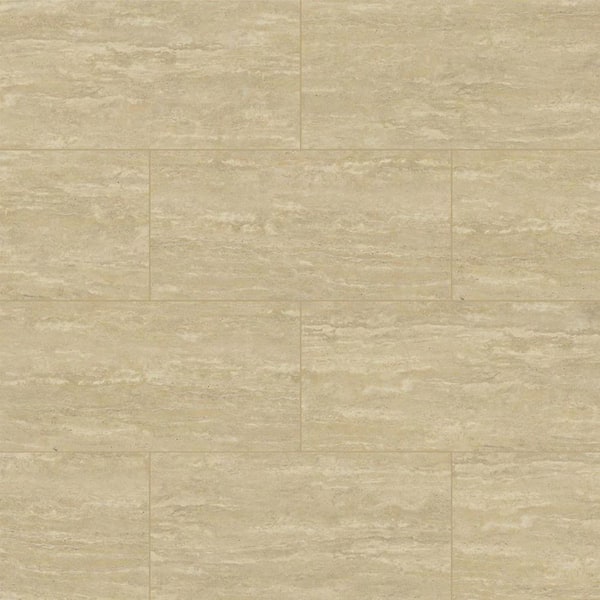 Take Home Sample Capricorn Mustard 6 mm 12 MIL Waterproof Luxury Vinyl Plank Flooring