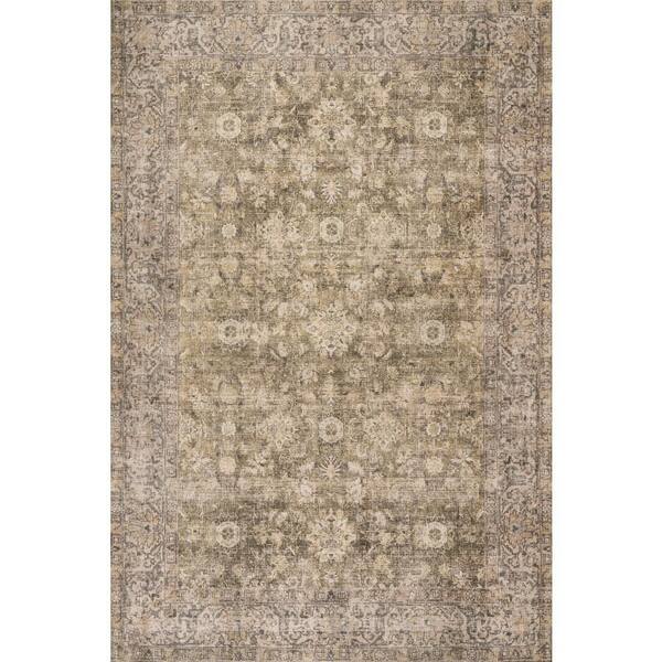 Westfield Antiqued Jute-Blend Green 8 ft. x 10 ft. Indoor Area Rug