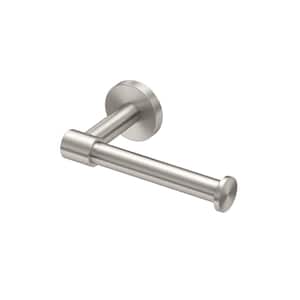 Reveal Wall Mounted Single Toilet Paper Holder in Satin Nickel