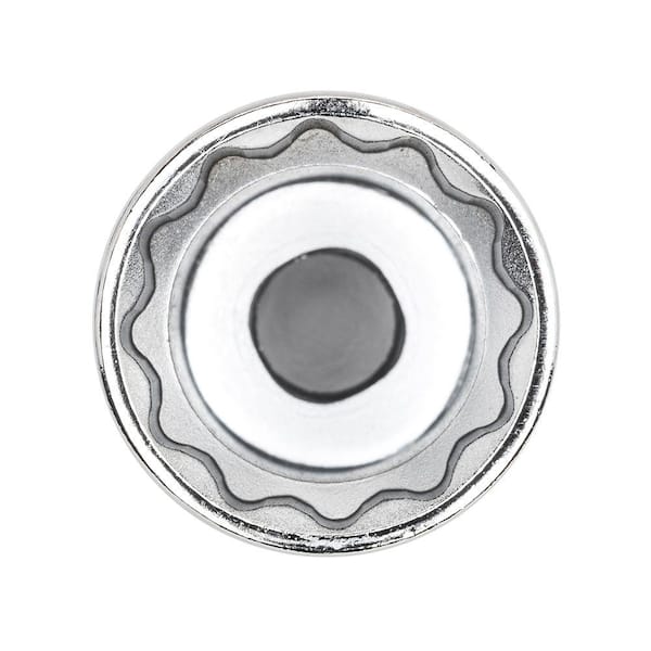 1/2 in. Drive 19 mm 12-Point Metric Deep Socket