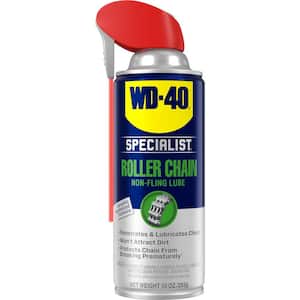 10 oz. Roller Chain Lube, Non-Fling Lubricant with Smart Straw Spray