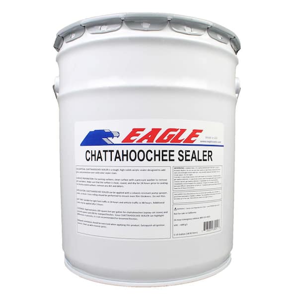 Eagle 5 Gal. Clear High Gloss Oil Based Acrylic Chattahoochee Sealer