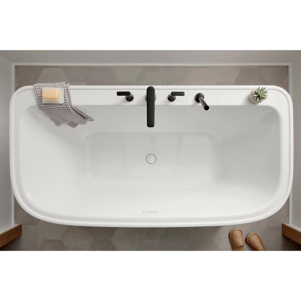 Aspirations 60'' White Acrylic Freestanding Bathtub