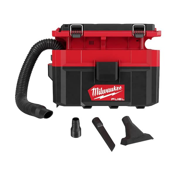 Milwaukee M18 FUEL PACKOUT 18 Volt Lithium Ion Cordless 2.5 Gal. Wet Dry Vacuum Vacuum Only 0970 20 The Home Depot