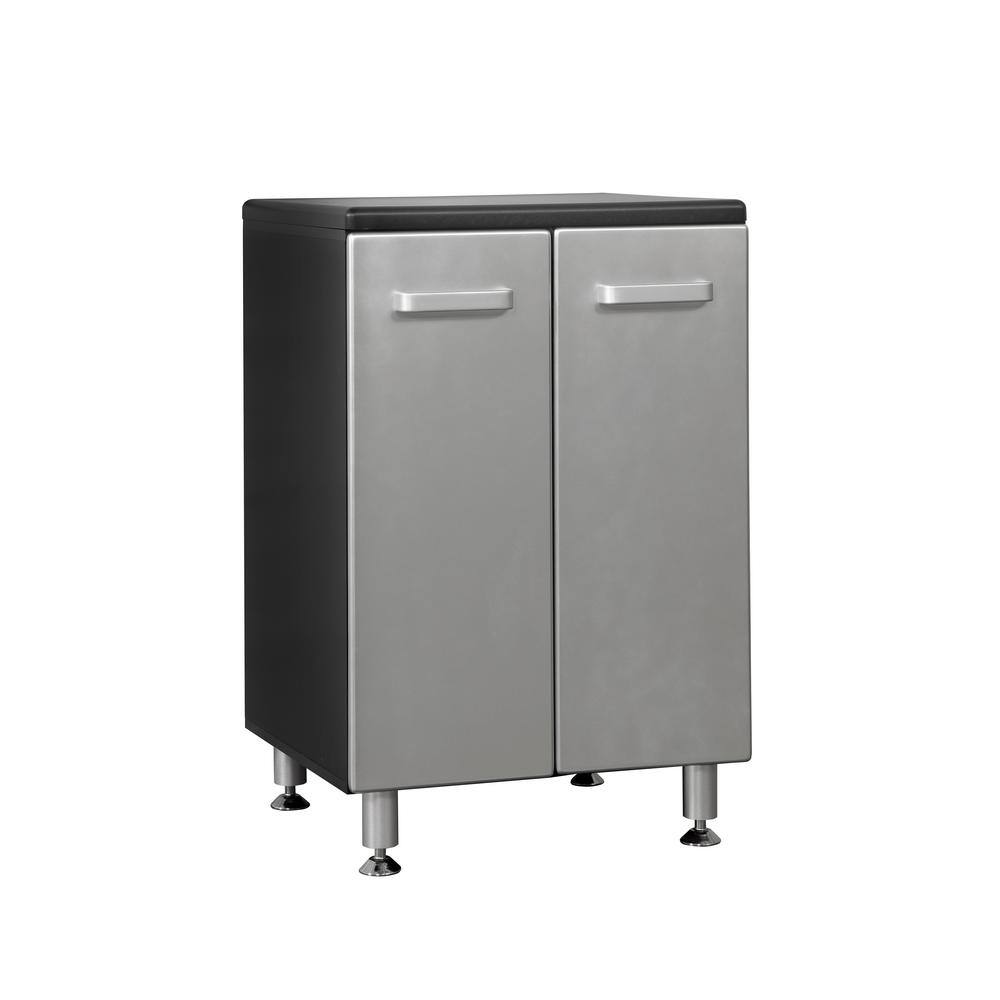 Metallic Series 36 in. H x 24 in. W x 21 in. D Medium Density Fiberboard 2-Door Base Cabinet price history on PriceWatchPro
