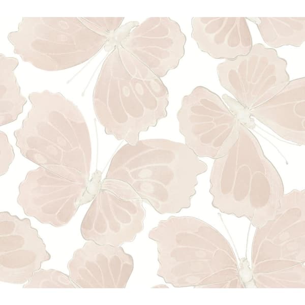 York Wallcoverings Aviva Stanoff Monarch Pink Peel and Stick Wallpaper