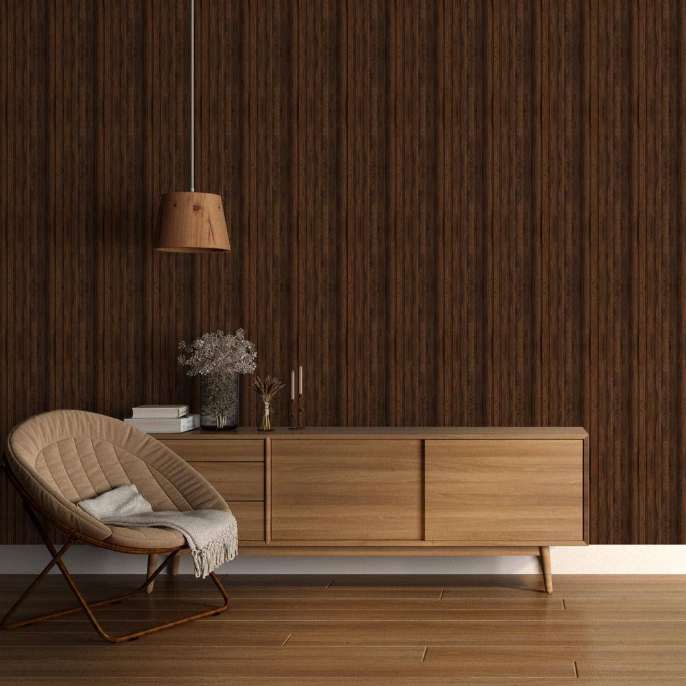Brazilian Cherry Shiplap Textured Wall Panels