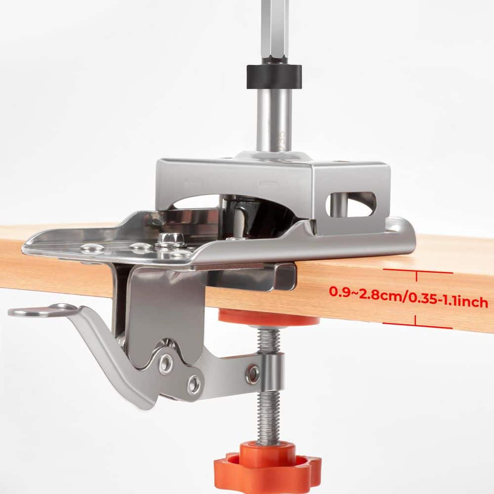 Metal Concealed Hinge Clamp, Adjustable Punch Locator Positioning Tool for Woodworking price history on PriceWatchPro
