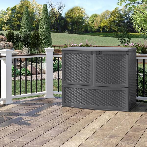 Outdoor Deck Cabinets 21 DIY Outdoor Furniture Ideas For Your Backyard