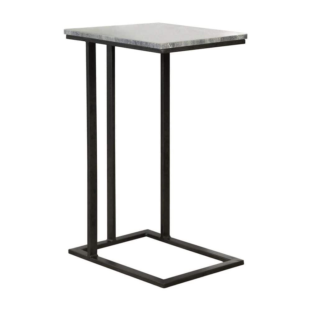 Coaster Home Furnishings 16 in. Grey and Sandy Black Rectangular Marble ...