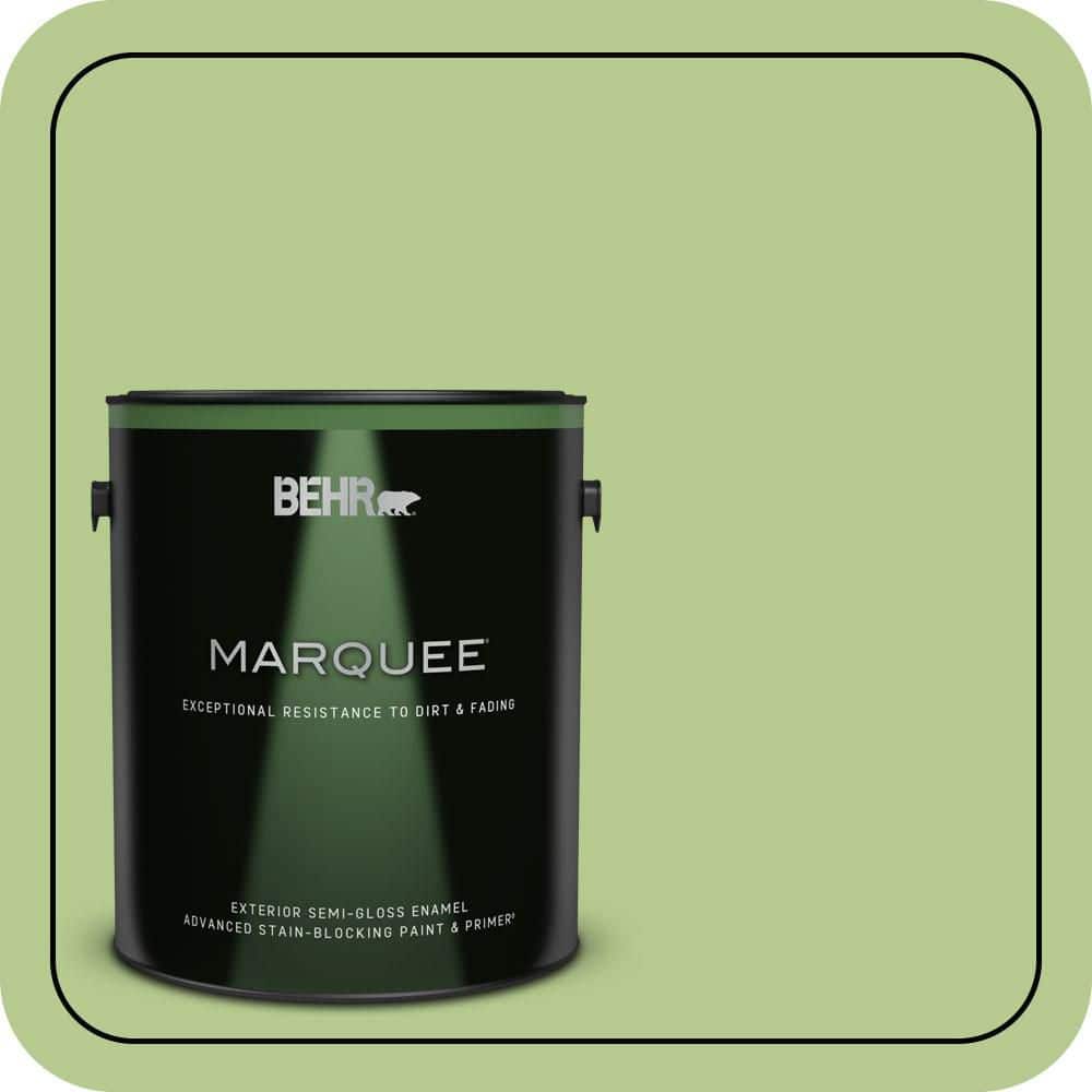 1 gal. #420D-4 Marsh Fern Semi-Gloss Enamel Exterior Paint & Primer price history on PriceWatchPro