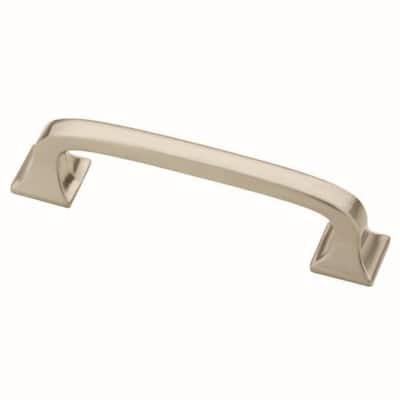 Essentials Lombard 3 in. (76mm) Center-to-Center Satin Nickel Drawer Pull