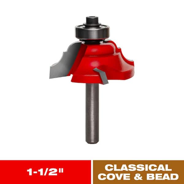 1-1/2 in. Classical Cove and Bead Router Bit